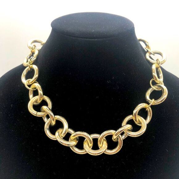 J.Crew Thick Link Chain Choker Necklace